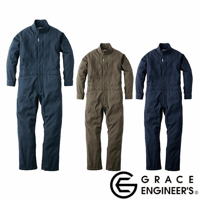GRACE ENGINEER'S|GE-790 フレックスコットンツナギ|エスケー