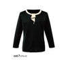 SN102N フリルトリムカットソー 八分袖 神馬本店 selectstage MIKATA 春夏 サマー 事務服 制服 S～4L ポリエステル100％ フルダルスムース