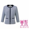 SS804L サマージャケット 神馬本店 selectstage MIKATA 事務服 制服 5号～19号 ポリエステル100％