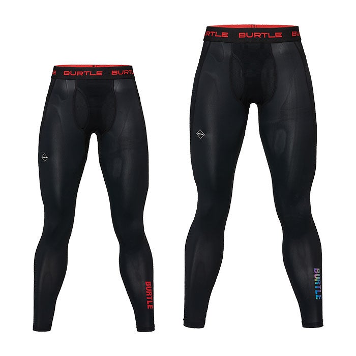 4106 アイスフィッテッドパンツ ユニセックス BURTLE バートル 作業服 コンプレッション S～XL ナイロン80％・ポリウレタン20％ ストレッチトリコット