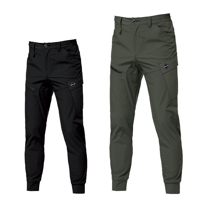 1022 カーゴパンツ ユニセックス BURTLE バートル 春夏 作業服 作業着　S～3XL ナイロン88％・ポリウレタン12％ ナイロン4WAYストレッチタフタ