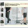 1022 カーゴパンツ ユニセックス BURTLE バートル 春夏 作業服 作業着　S～3XL ナイロン88％・ポリウレタン12％ ナイロン4WAYストレッチタフタ
