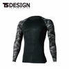 8005 メガクールロングスリーブシャツ TSDESIGN ＴＳデザイン 作業服 春夏 コンプレッション 作業着 S～3L ナイロン80％・ポリウレタン20％ アイスエア
