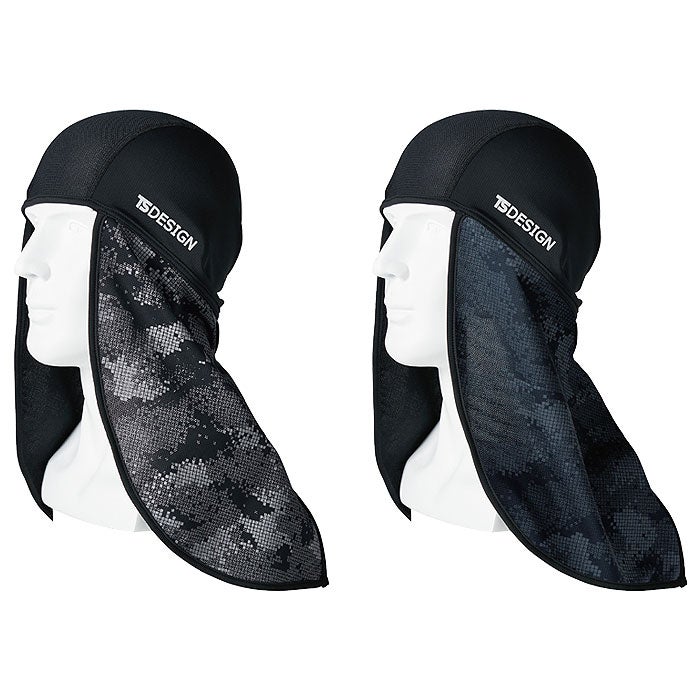 80191 メガクールBALACLAVAニンジャ TSDESIGN TSデザイン 作業服 春夏 バラクラバ 作業着 フリー ナイロン80％・ポリウレタン20％ アイスエア