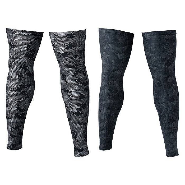 8018 メガクールロングパワーソックス TSDESIGN ＴＳデザイン 作業服 春夏 レッグカバー 作業着 M～L ポリエステル80％・ポリウレタン20％ アイスエア