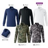 NRS206 ヘビーウエイトジップネックTシャツ（長袖） EVENRIVER イーブンリバー M～4L 綿70％・ポリエステル30％
