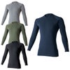GTE06 アイスコンプレッションロングTシャツ EVENRIVER イーブンリバー 春夏 作業服 作業着 M～3L ナイロン75％・ポリウレタン25％