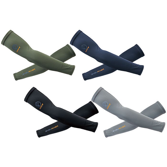 GTE00 アイスコンプレッションアームカバー EVENRIVER イーブンリバー 春夏 作業服 作業着 M～LL ナイロン75％・ポリウレタン25％