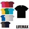 MS1169O 6.6オンスプレミアムコンフォートTシャツ（カラー） LIFEMAX BONMAX 作業服 作業着 カジュアルウェア XXL 綿100％ 天竺
