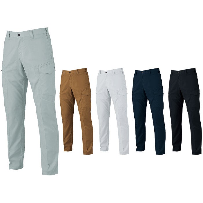 1536 ピタリティカーゴパンツ XEBEC ジーベック 春夏 作業服 作業着 SS～6L ポリエステル69％・綿31％ バイオストレッチドビー
