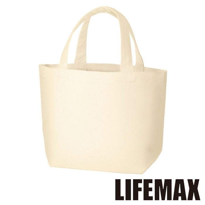 MA9023 オーガニックコットンキャンバストート（S）（ナチュラル） LIFEMAX BONMAX 作業服 作業着 カジュアルウェア F 綿100％