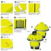 KF92520G フルハーネス対応Hi-Vis半袖ブルゾン サンエス SUN-S 空調風神服専用 春夏 作業服 作業着 S～6L ポリエステル100％