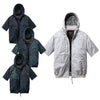 74400 空調服Ⓡ半袖ブルゾン 自重堂 Z-DRAGON 春夏 作業服 作業着 S～4L ポリエステル100％ 高密度タフタ 空調服専用