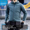 EBA5097 長袖フーディージャケット BIGBORN ビッグボーン 空調風神服専用 春夏 作業服 作業着 SS～5L ポリエステル100％ エアリーリップストップ