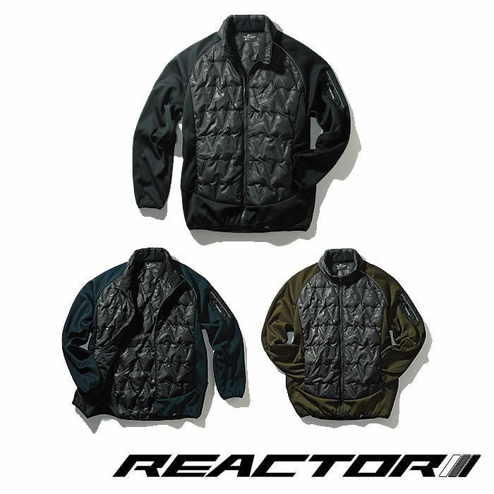 RE32510 軽防寒ブルゾン SUN-S サンエス REACTOR 秋冬 作業服 防寒着