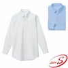 JB52501 メンズ長袖シャツ SUN-S サンエス 春夏 ビジネスシャツ 透け防止 形態安定 UVカット S～5L ポリエステル100％ トリコット