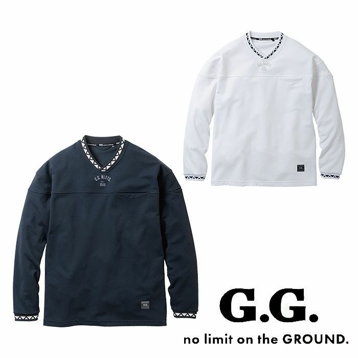 1524-10 トレーナー ハーフジップ 桑和 SOWA G.GROUND トレーナー S