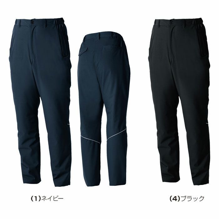 7554-09 防寒パンツ ストレッチ 防風 透湿 桑和 SOWA 作業服 作業着 防寒着 防寒ウェア SS～6L ポリエステル92％・ポリウレタン8％