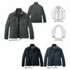 831 ジャケット ユニセックス BURTLE バートル 秋冬 作業服 作業着 S～3XL ポリエステル92％・ポリウレタン8％ 2層ボンディングストレッチ