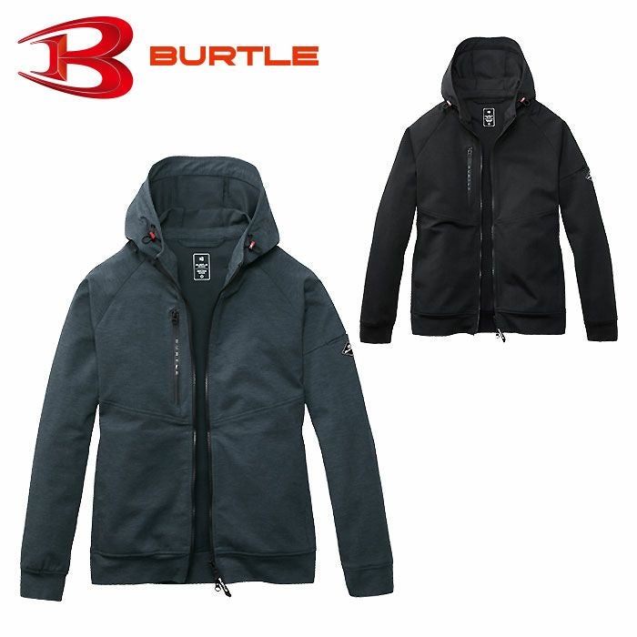 【新品未使用】バートル851フーディブルゾンLチャコールグレー２着 バートル BURTLE 851・853 秋冬作業服 作業着 フーディーブルゾン