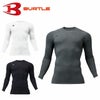 4114 コットンフィッテッド ユニセックス BURTLE バートル インナーウェア オールシーズン S～XXL 綿90％・ポリウレタン10％ コットンストレッチ