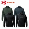 4113 ハーフジップシャツ ユニセックス BURTLE バートル インナーウェア オールシーズン M～XL ポリエステル95％・ポリウレタン5％ ブロックフリース