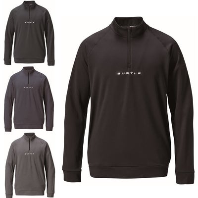 BURTLE|バートル|4113 ハーフジップシャツ|作業服通販SSS-UNIFORM 𝔹𝕌ℝ𝕋𝕃𝔼定価33000円弱