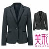 SA490J ジャケット 神馬本店 selectstage 事務服 制服 5号～23号 ポリエステル100％ メランジュニット