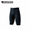 8622 マイクロフリースハーフパンツ TSDESIGN TSデザイン 作業服 秋冬 コンプレッション 作業着 S～3L ポリエステル90％・ポリウレタン10％ マイクロフリース