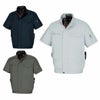 50001 K50001 空調風神服半袖ブルゾン DAIRIKI KansaiUniform 春夏 作業服 作業着 M～7L ポリエステル100％ 空調風神服専用