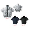 268981 半袖ジャンパー kurodaruma クロダルマ 春夏 ファン付き作業服 作業着 空調ウェア S～7L ポリエステル100％ 裏PUコーティング AIRSENSOR専用