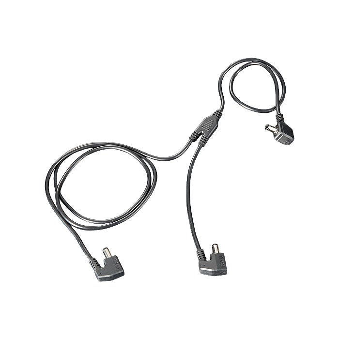 KS-309 二股ロングケーブル (7L、8L、パンツ用) kurodaruma クロダルマ ファン付き作業服用 空調ウェア KS305 エアーセンサーネオ AIRSENSORneo