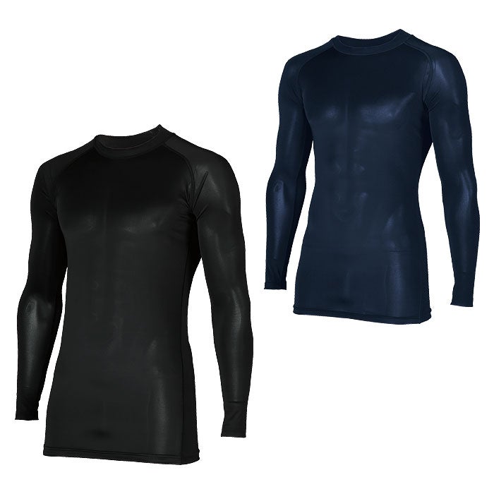 47423 長袖アンダーレイヤー kurodaruma クロダルマ 春夏 作業服 インナー コンプレッション S～5L ポリエステル92％・ポリウレタン8％