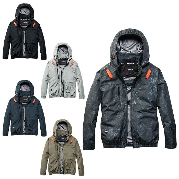 AC2091 ACブルゾン サイドバック仕様 ユニセックス BURTLE バートル 春夏 作業服 作業着 S～3XL ポリエステル100％ マイクロソフトシェル