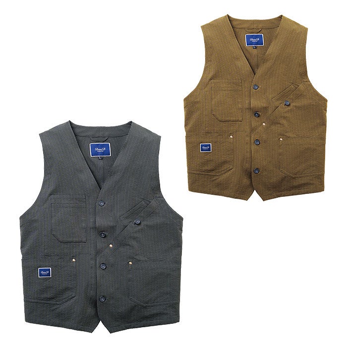 8488-06 ベスト 桑和 SOWA DanD 春夏 作業服 作業着 S～4L ポリエステル100％