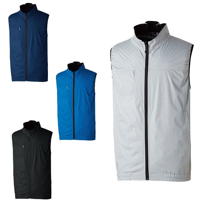 7539-06 EFベスト 桑和 SOWA 春夏 作業服 作業着 空調ウェア ファン付き作業服 S～6L ポリエステル100％