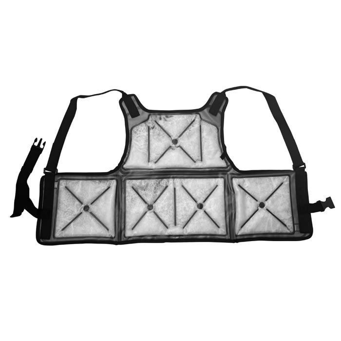 5501908 PCM冷却アイスベスト ミズケイ DAIRIKI01908 大川被服 身体冷却 爽快COOL PCMベスト フリーサイズ