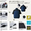 KF92640 クールフィルター半袖ブルゾン サンエス SUN-S 空調風神服専用 春夏 作業服 作業着 ファン付き作業服 M～5L ポリエステル100％