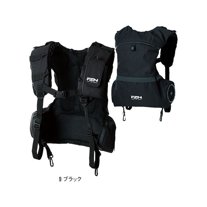 KF99400 風神エアーバック サンエス SUN-S 空調風神服専用 背負うクールアイテム 春夏 作業服 作業着 ファン付き作業服 フリーサイズ ポリエステル100％