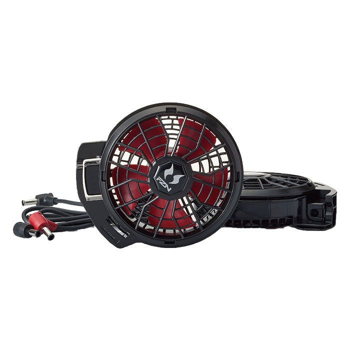 RD9221H 12V仕様ファンセット フラットタイプ（ファン2個・ケーブル1本） サンエス SUN-S 春夏 作業服 作業着 ファン付き作業服 空調風神服専用