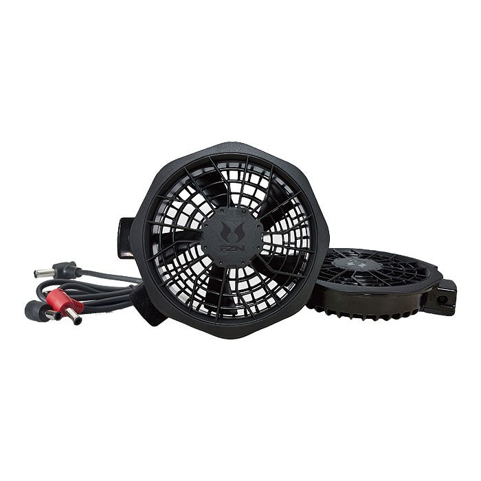 RD9240 12V仕様薄型ファンセット フラットタイプ（ファン2個・ケーブル1本） サンエス SUN-S 春夏 作業服 作業着 ファン付き作業服 空調風神服専用