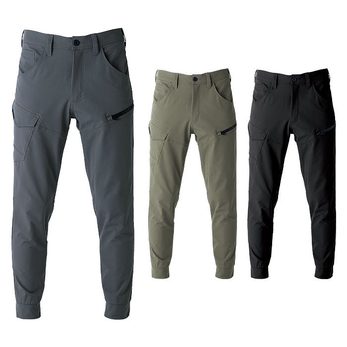 SR8001 フレックエアージョガー EVENRIVER イーブンリバー オールシーズン 作業服 作業着 S～5L ポリエステル100％