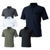 8465 ES DEOトリコットショートスリーブポロシャツ TSDESIGN TSデザイン 作業服 春夏 半袖ポロシャツ 作業着 SS～6L 複合繊維85％・ポリエステル15％ ESブロックトリコット