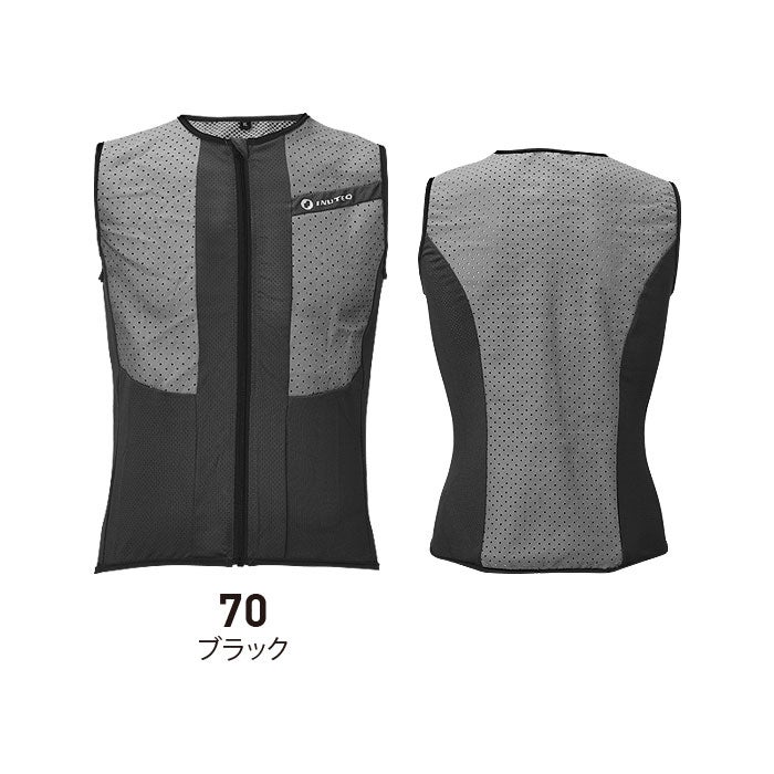TL621 INUTEQウォーターベスト BODYCOOL XTREME 春夏作業服 熱中症対策 M～2XL PVAポリビニルアルコール100％