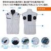 EBA5149 ベスト BIGBORN ビッグボーン 春夏 作業服 作業着 S～5L ポリエステル100％ デュスポ 裏チタン加工 空調風神服専用
