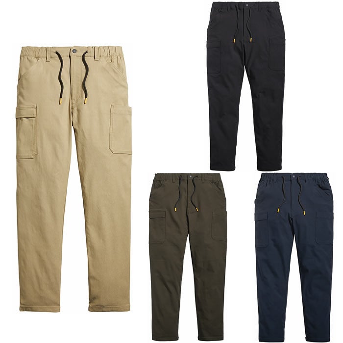 06540 ストレッチイージーカーゴ SHINMEN シンメン 秋冬 作業服 作業着 S～5L レーヨン75％・ナイロン22％・ポリウレタン3％