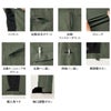 SPT12629 長袖シャツ SUN-S サンエス オールシーズン 作業服 作業着 ストレッチ SS～8L 綿100％ バンジーコットン
