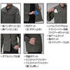 861 ジャケット ユニセックス BURTLE バートル 秋冬 作業服 作業着 S～3XL ナイロン92％・ポリウレタン8％ 4WAYストレッチダブルウィーブ