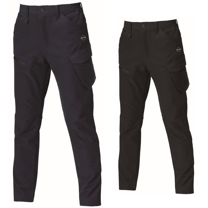 485 カーゴパンツ ユニセックス BURTLE バートル 作業服 作業着 S～XXL ポリエステル92％・ポリウレタン8％ 4WAYストレッチダブルウィーブ
