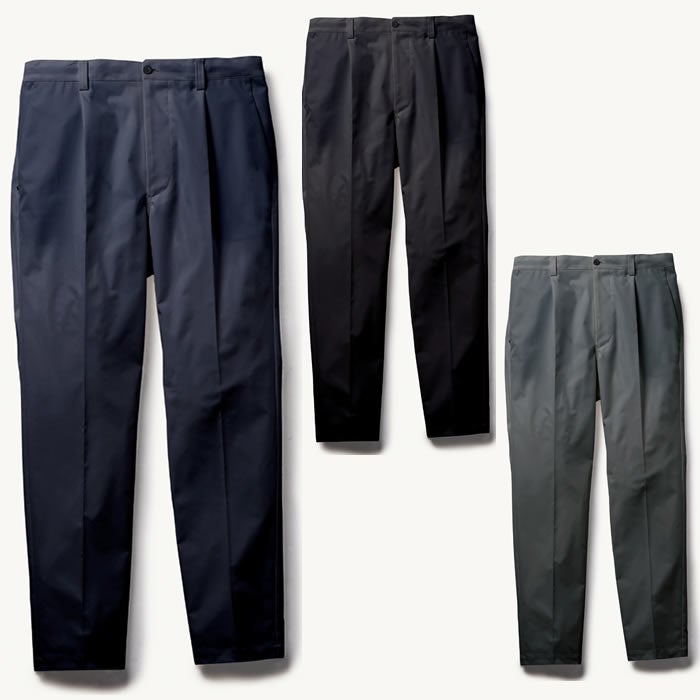 U8702-09 スラックス ワンタック 脇ゴム Uniform Circus BEAMS ユニフォームサーカスビームス オールシーズン 作業服 作業着 SS～5L ポリエステル100％